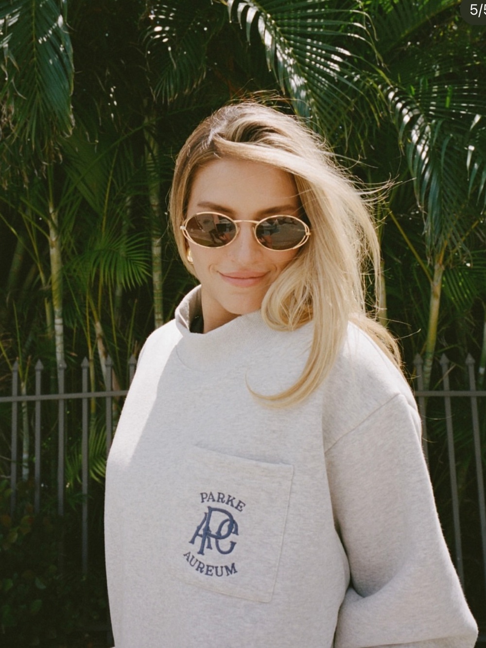 PARKE x Aureum mockneck sweatshirt